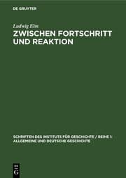 Cover von Zwischen Fortschritt und Reaktion
