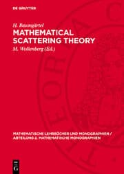 Cover von Mathematical Scattering Theory