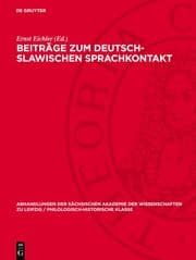 Cover von Beiträge zum deutsch-slawischen Sprachkontakt