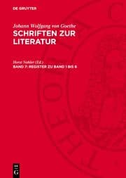 Cover von Register zu Band 1 bis 6