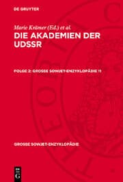 Cover von Die Akademien der UdSSR. Folge 2