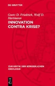 Cover von Innovation contra Krise?