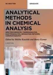 Cover von Analytical Methods in Chemical Analysis