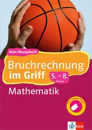 Cover von Klett Bruchrechnung im Griff Mathematik 5.-8. Klasse