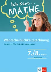 Cover von Klett Ich kann ... Mathe - Wahrscheinlichkeitsrechnung 7./8. Klasse