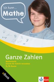 Cover von Klett Ich kann ...Mathe Ganze Zahlen 5./6. Klasse
