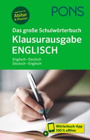 Cover von PONS Das große Schulwörterbuch Klausurausgabe Englisch