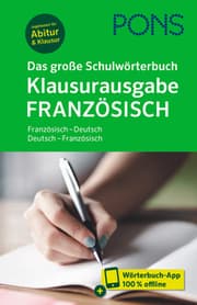 Cover von PONS Das große Schulwörterbuch Klausurausgabe Französisch