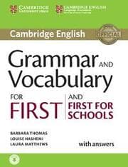 Cover von Grammar and Vocabulary for First and First for Schools