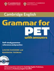 Cover von Cambridge English Grammar for PET