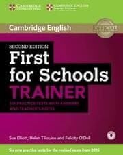 Cover von First for Schools Trainer for the revised exam