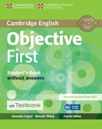 Cover von Testbank Objective First Fourth edition