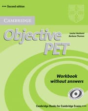 Cover von Cambridge Objective PET