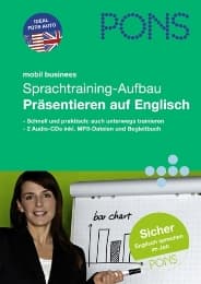 Cover von Präsentieren auf Englisch