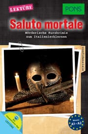 Cover von PONS Kurzkrimi Italienisch - Saluto mortale