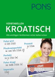 Cover von PONS Verbtabellen Kroatisch