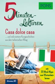 Cover von PONS 5-Minuten-Lektüren Italienisch A1 - Casa dolce casa