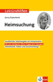 Cover von Klett Lektürehilfen Jenny Erpenbeck, Heimsuchung