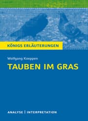 Cover von Tauben im Gras von Wolfgang Koeppen