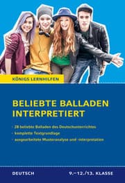 Cover von Beliebte Balladen interpretiert