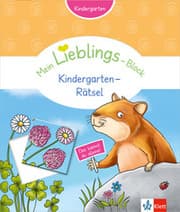 Cover von Klett Mein Lieblings-Block Kindergarten-Rätsel