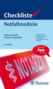 Cover von Checkliste Notfallmedizin
