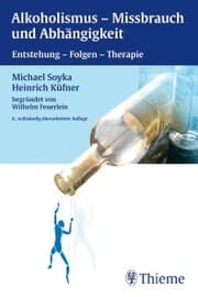 Cover von Alkoholismus - Mißbrauch und Abhängigkeit