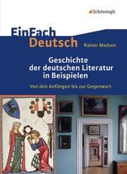 Cover von Geschichte der deutschen Literatur in Beispielen