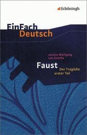 Cover von Johann Wolfgang von Goethe: Faust - Der Tragödie erster Teil