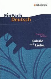 Cover von Friedrich Schiller: Kabale und Liebe