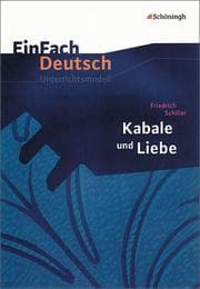 Cover von Friedrich Schiller: Kabale und Liebe
