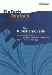Cover von Die Künstlernovelle