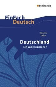 Cover von Heinrich Heine: Deutschland. Ein Wintermärchen