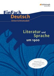 Cover von Literatur und Sprache um 1900