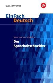Cover von Hans Joachim Schädlich: Der Sprachabschneider