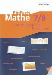 Cover von Zuordnungen und Funktionen 7/8