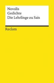 Cover von Gedichte/Die Lehrlinge zu Sais