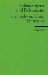 Cover von Heinrich von Kleist, Penthesilea