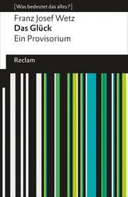 Cover von Das Glück. Ein Provisorium