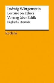 Cover von Lecture on Ethics / Vortrag über Ethik. Englisch/Deutsch