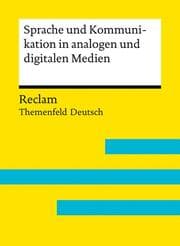 Cover von Sprache und Kommunikation in analogen und digitalen Medien