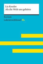 Cover von Als die Welt uns gehörte von Liz Kessler