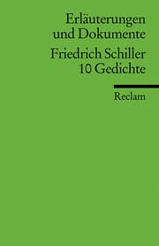 Cover von Friedrich Schiller, 10 Gedichte