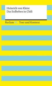 Cover von Das Erdbeben in Chili. Textausgabe mit Kommentar und Materialien