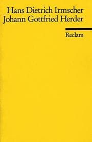 Cover von Johann Gottfried Herder