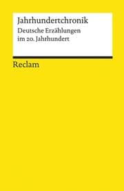 Cover von Jahrhundertchronik