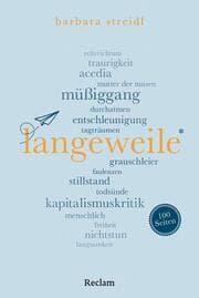 Cover von Langeweile. 100 Seiten