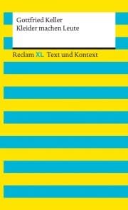 Cover von Kleider machen Leute. Textausgabe mit Kommentar und Materialien