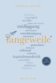 Cover von Langeweile. 100 Seiten