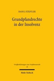 Cover von Grundpfandrechte in der Insolvenz